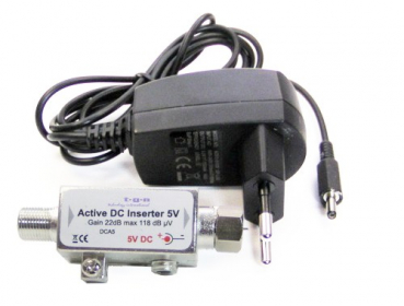 DC-Inserter Aktiv (5V Versorgung)